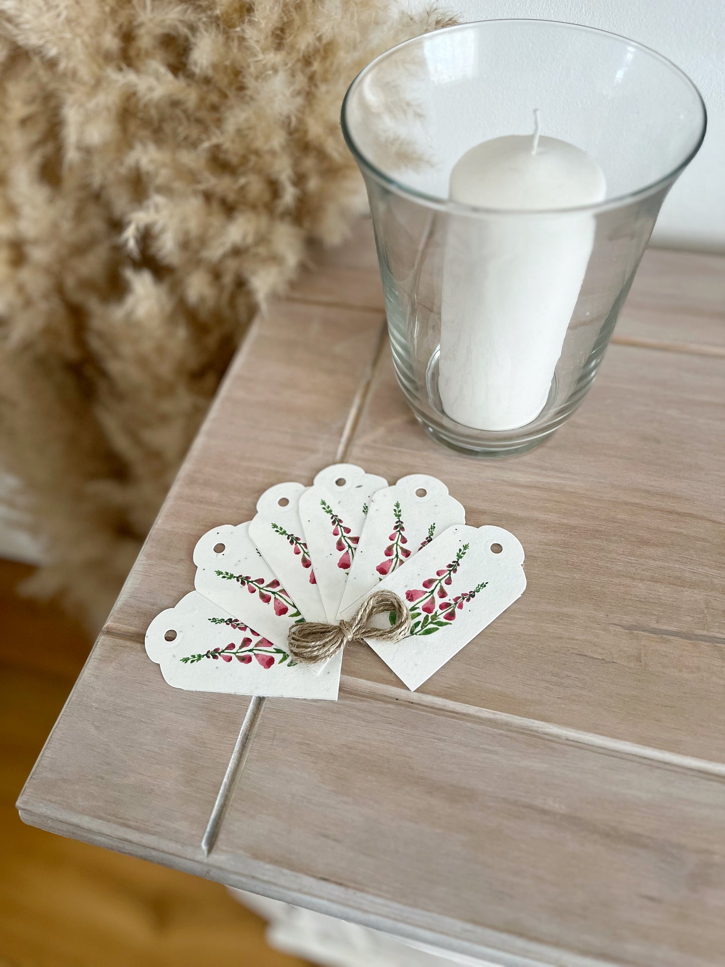 Foxglove - Wildflower Seeded Gift Tags | Pack of 6