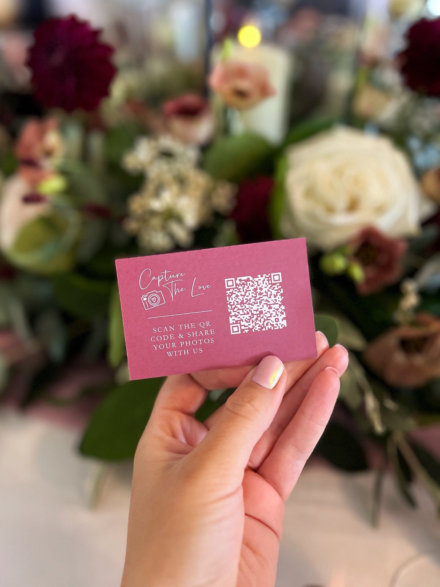 Custom Wedding Business Cards