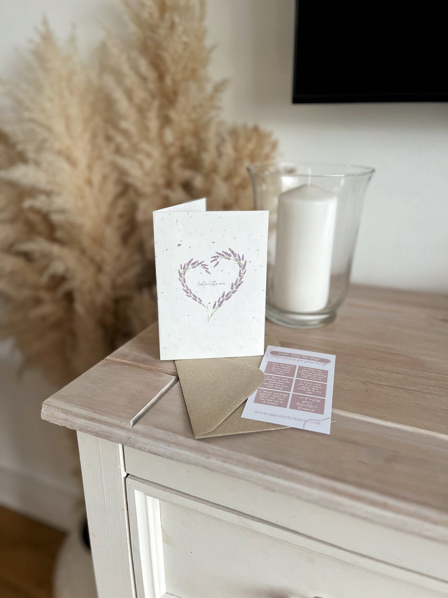 New Baby - Wildflower Seeded Greeting Card
