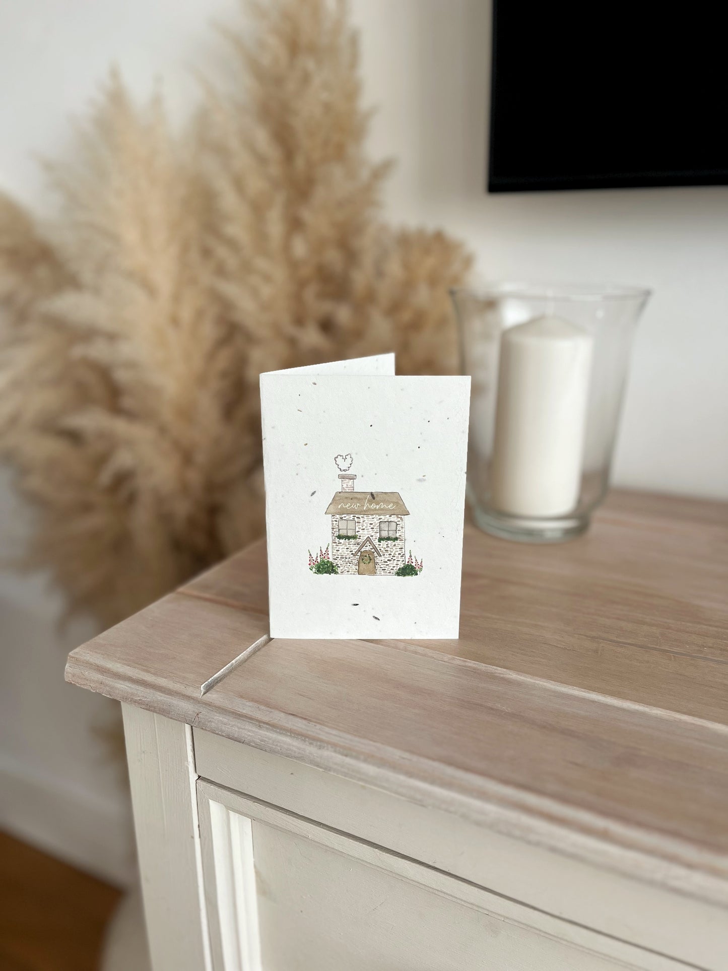 New Home - Wildflower Seeded Greeting Card