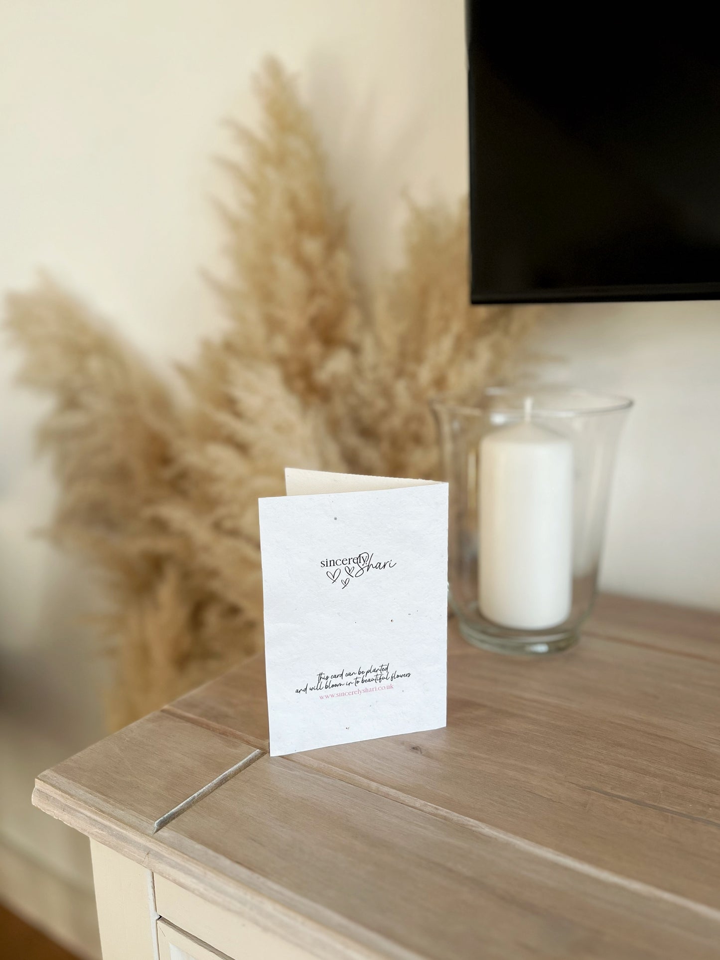 Tulip - Wildflower Seeded Greeting Card