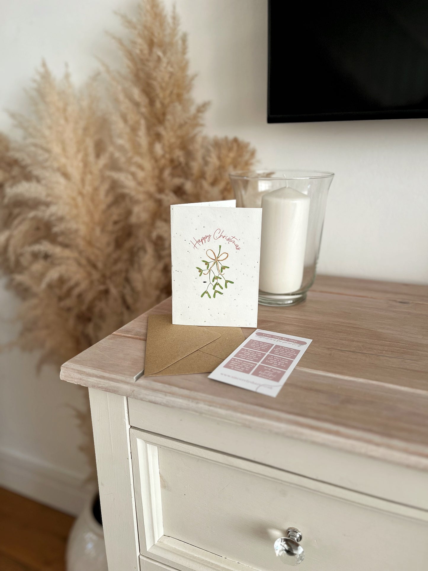 Christmas Mistletoe - Wildflower Seeded Gift Card