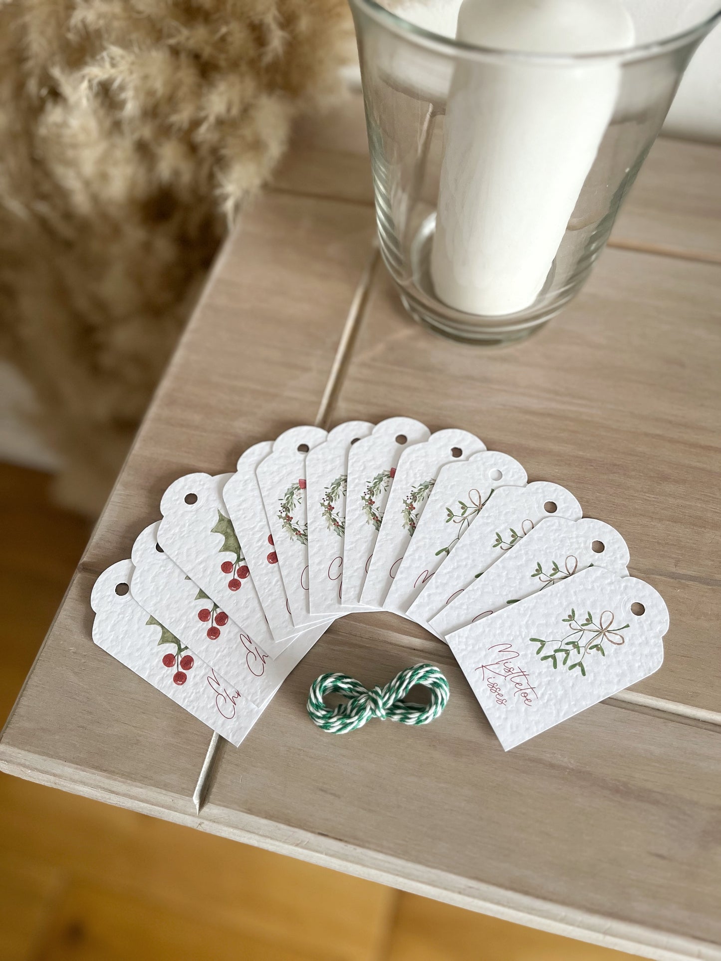 Christmas Gift Tags - Set of 12