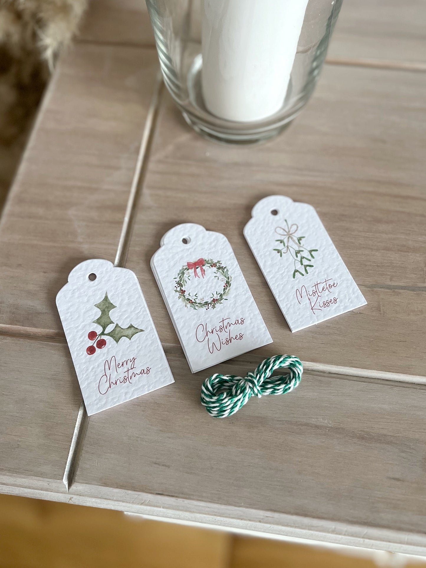 Christmas Gift Tags - Set of 12
