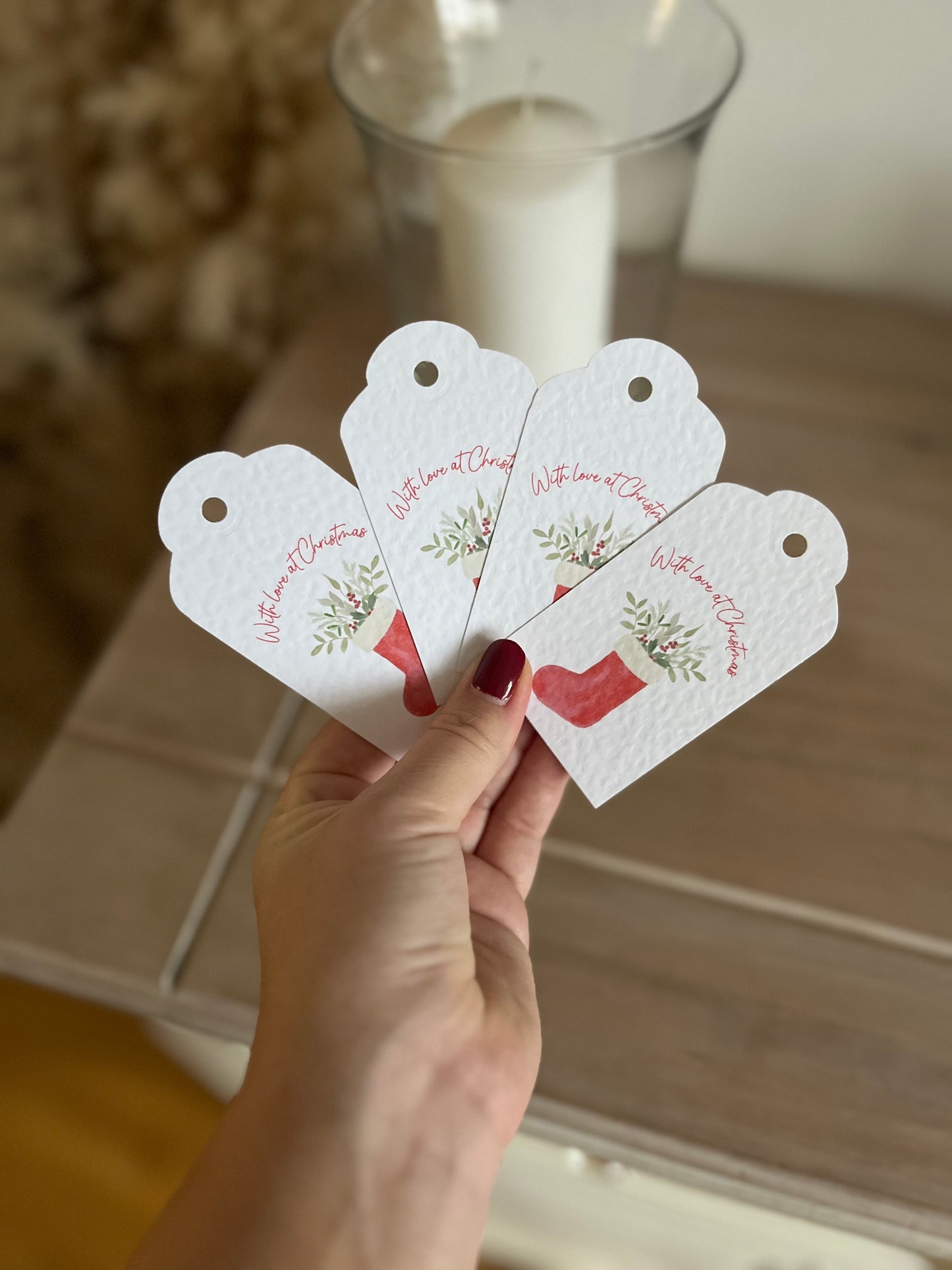 Christmas 2025 Gift Tags - Set of 12