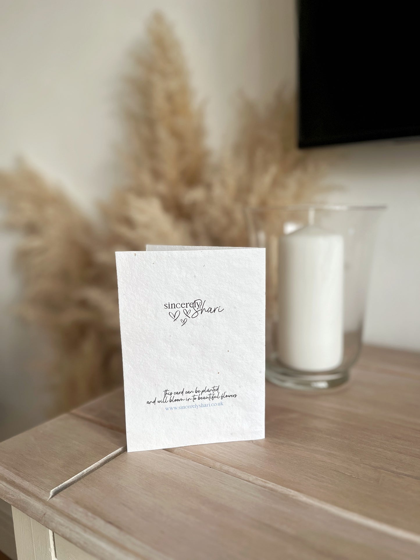 Pinks - Wildflower Seeded Greeting Card