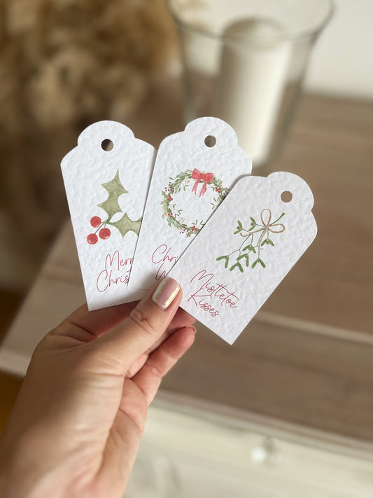 Christmas Gift Tags - Set of 12