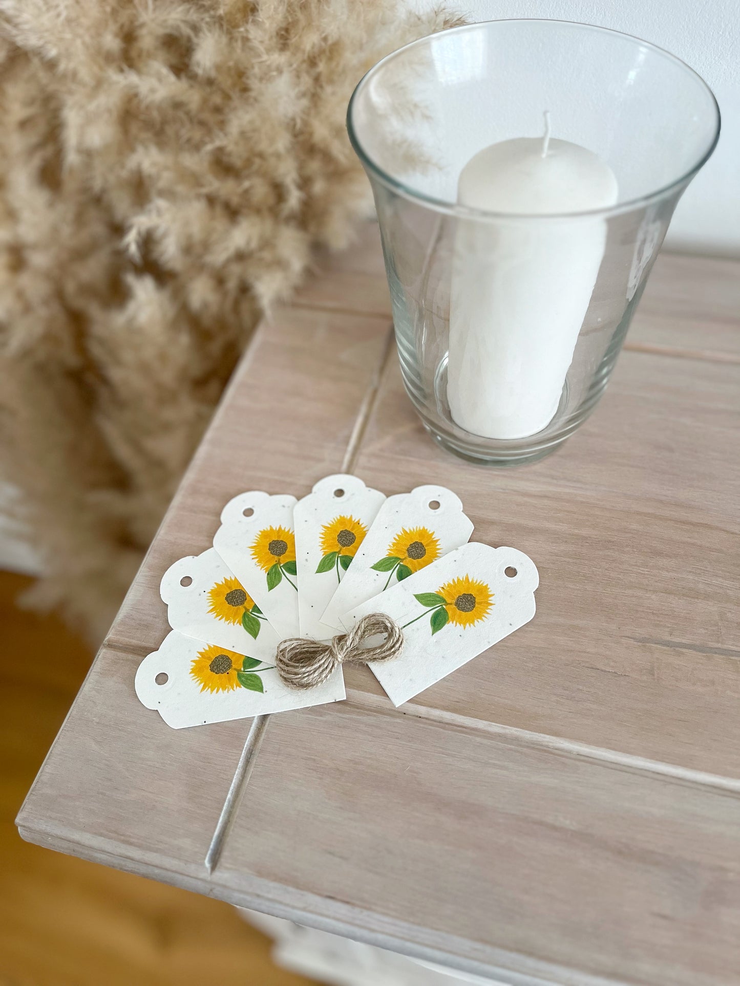 Sunflower - Wildflower Seeded Gift Tags | Pack of 6