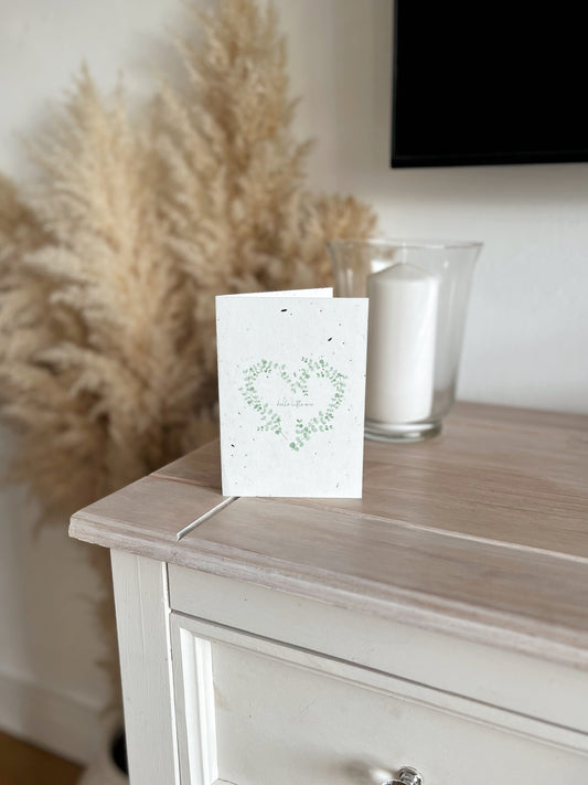 New Baby - Wildflower Seeded Greeting Card