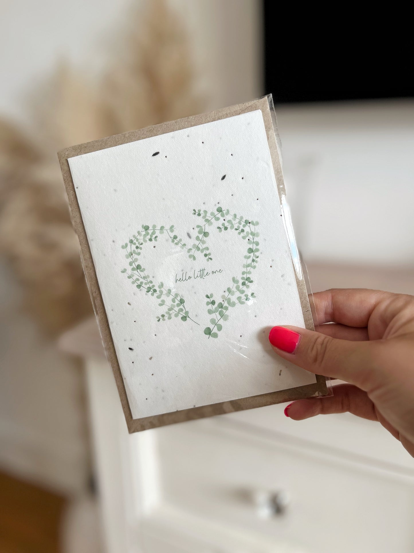 New Baby - Wildflower Seeded Greeting Card