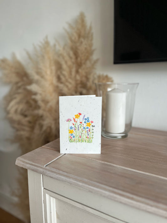 Wildflowers - Wildflower Seeded Greeting Card