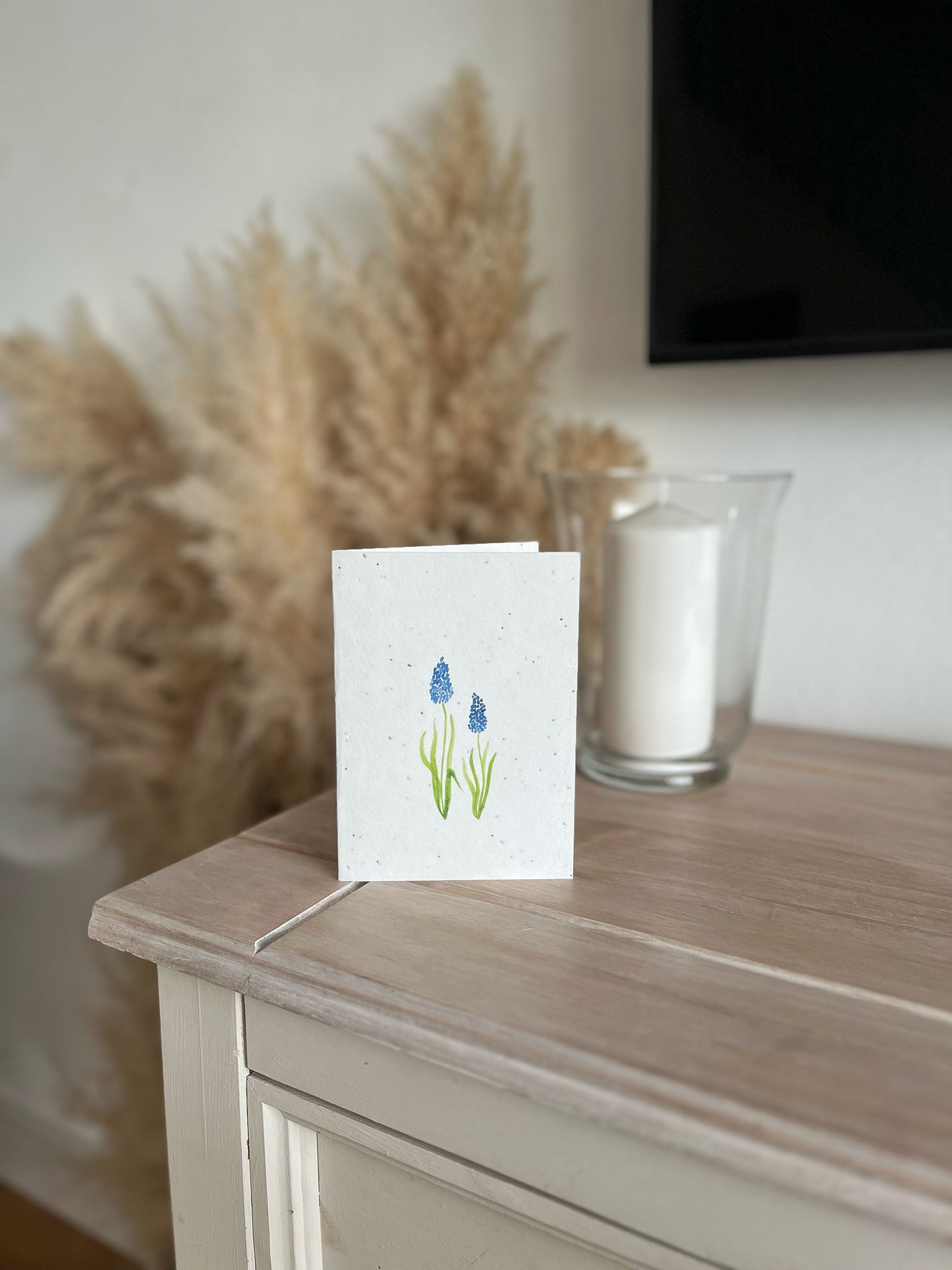 Muscari - Wildflower Seeded Greeting Card