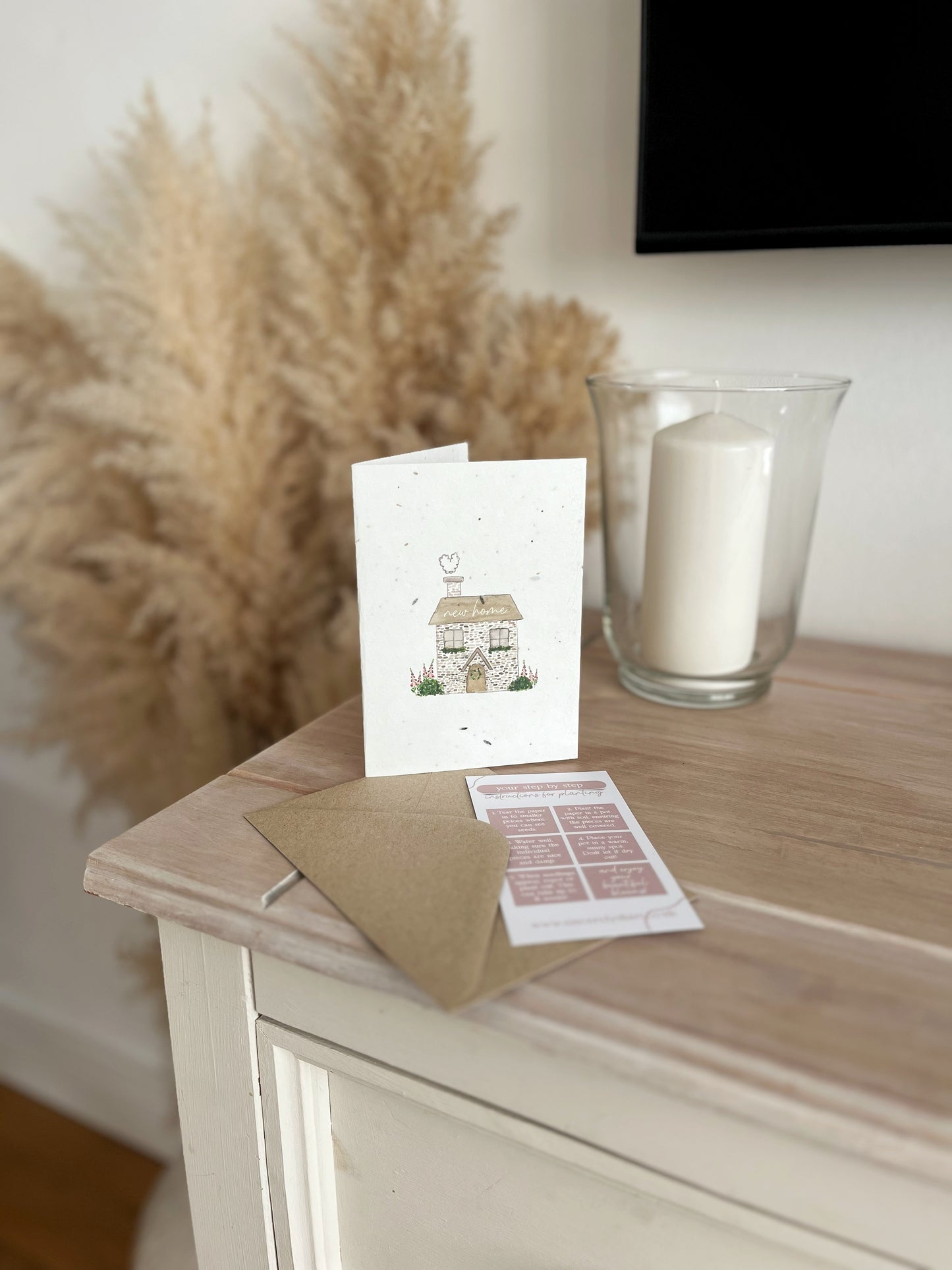 New Home - Wildflower Seeded Greeting Card