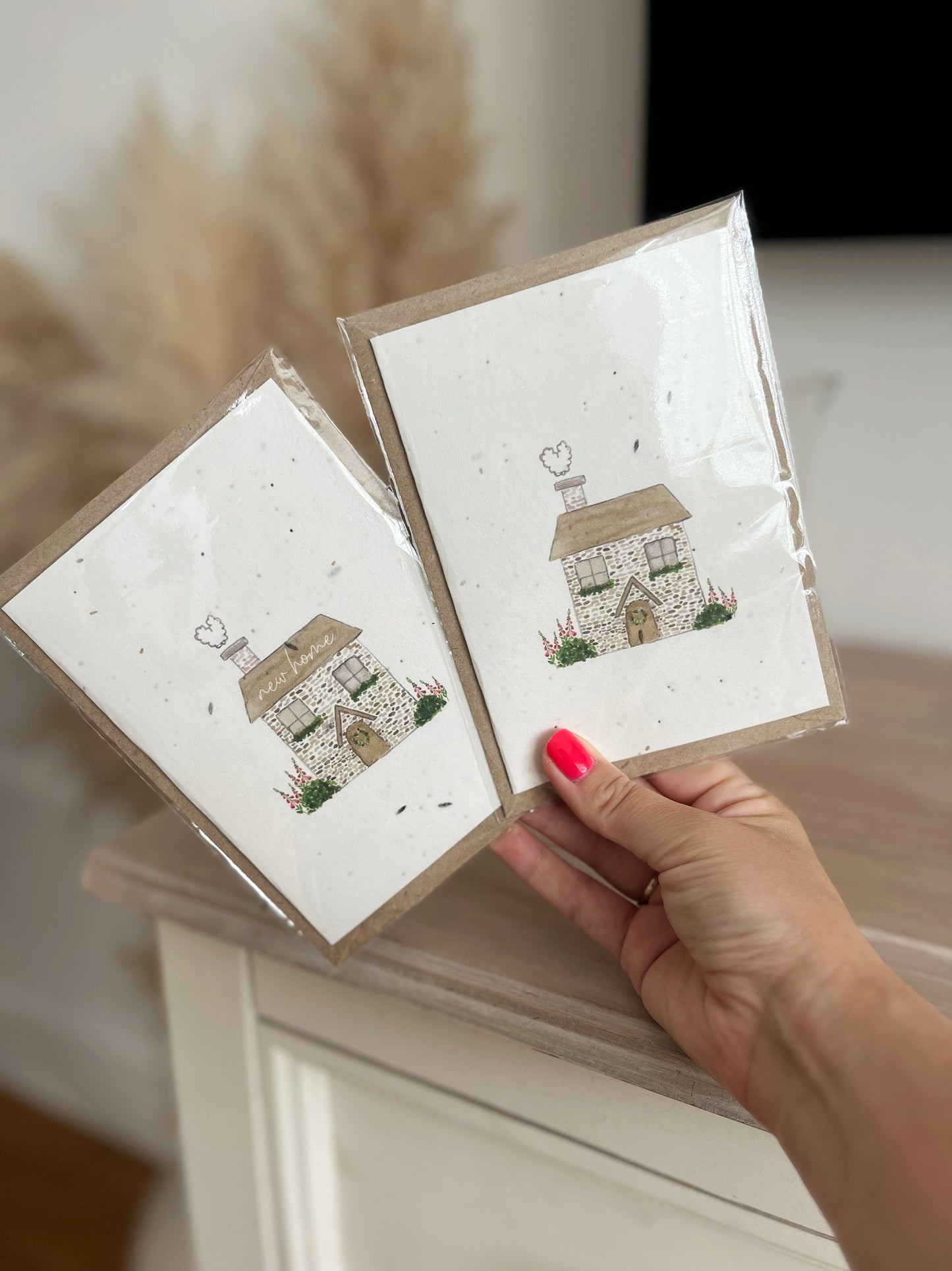 New Home - Wildflower Seeded Greeting Card
