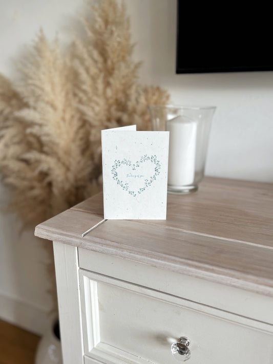 Thinking of you - Wildflower Seeded Greeting Card