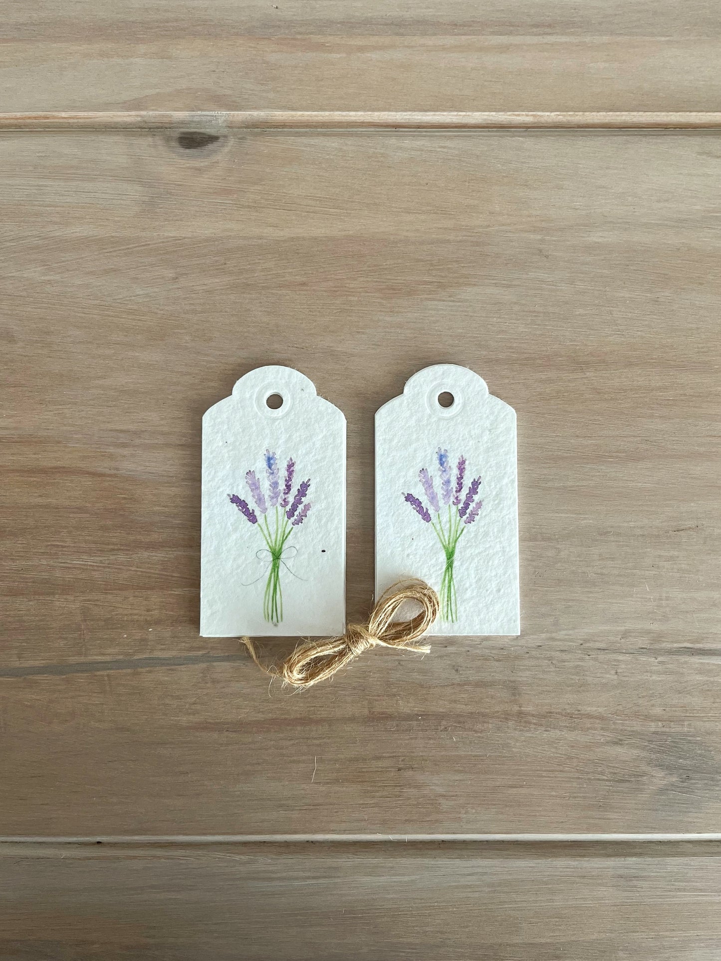 Lavender - Wildflower Seeded Gift Tags | Pack of 6