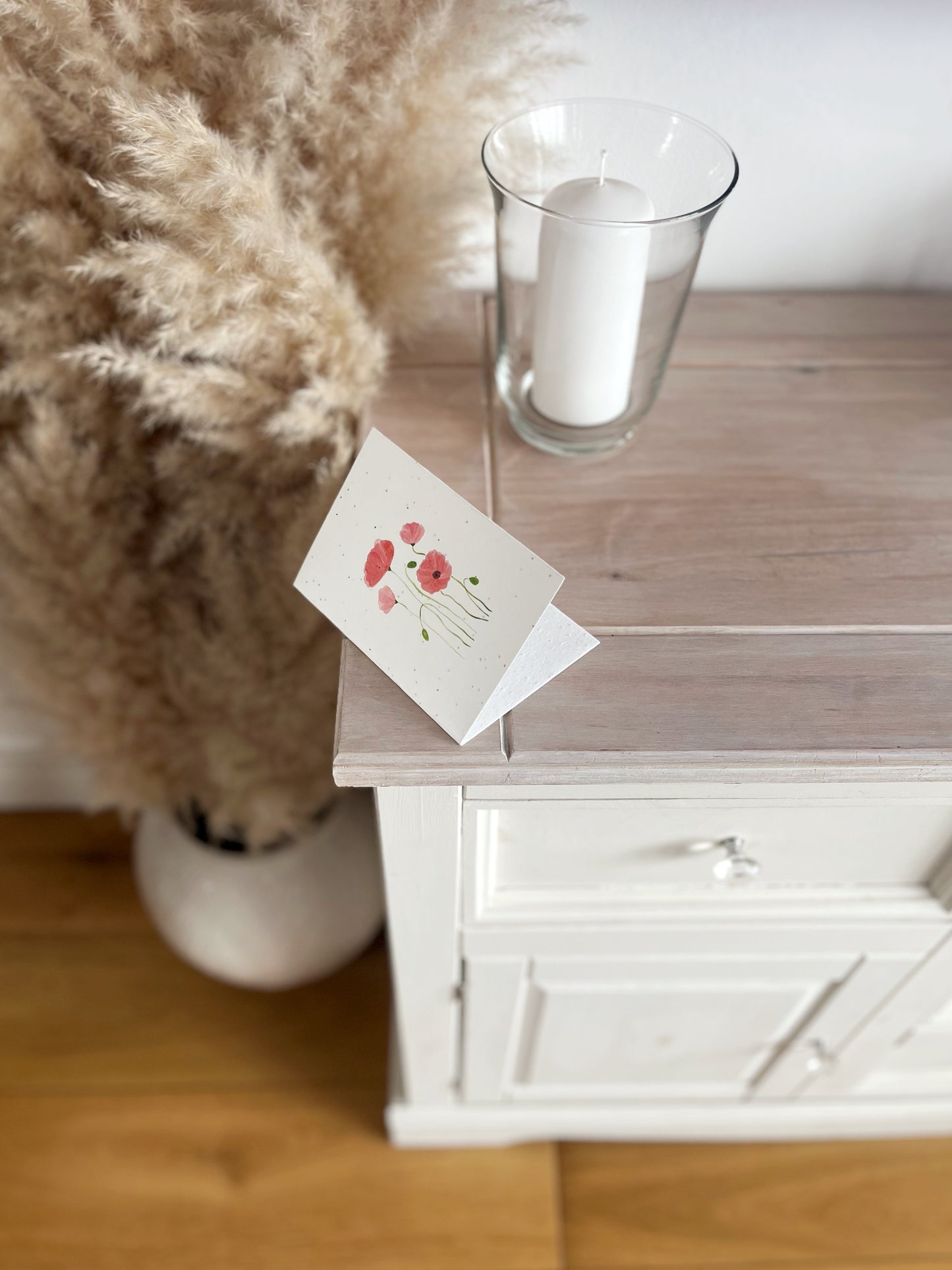 Poppy Seeded Greeting Card