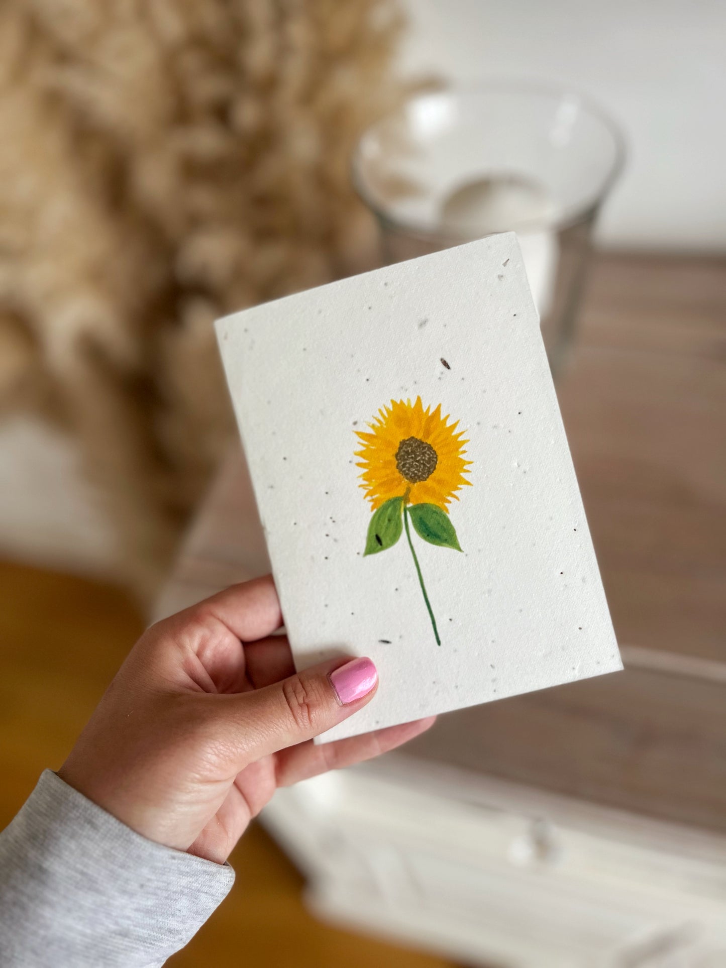 Sunflower - Wildflower Seeded Greeting Card